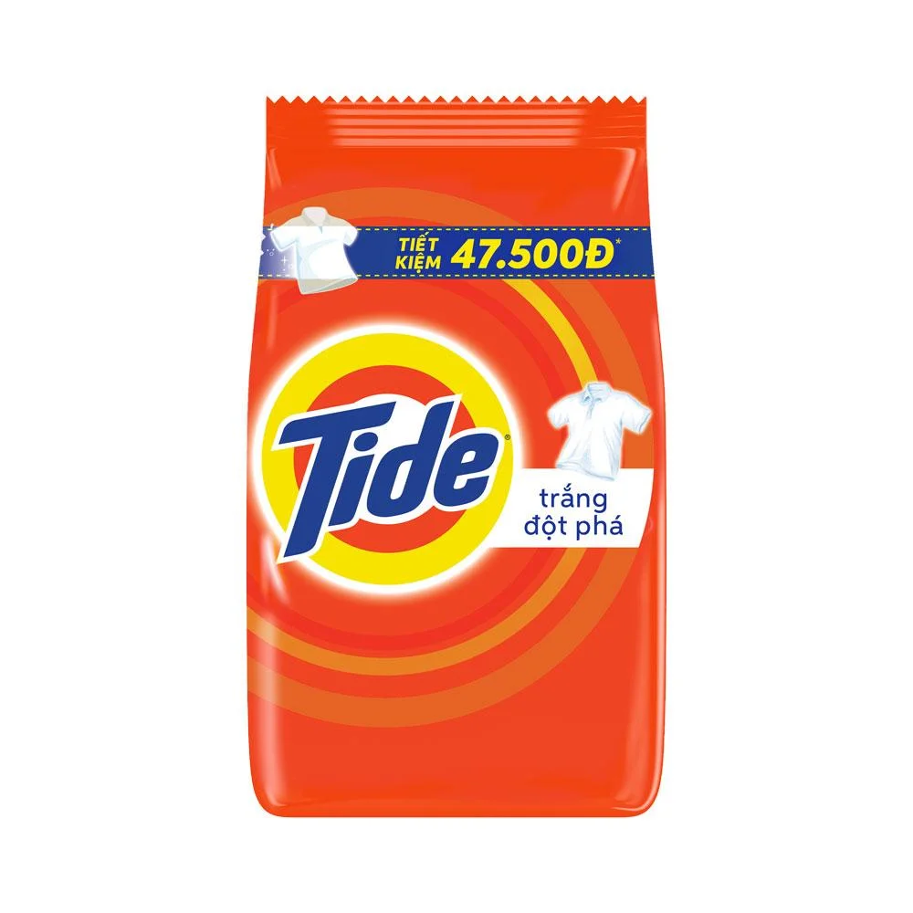 Bột Giặt Tide Trắng Đột Phá 5.3kg/5.5kg