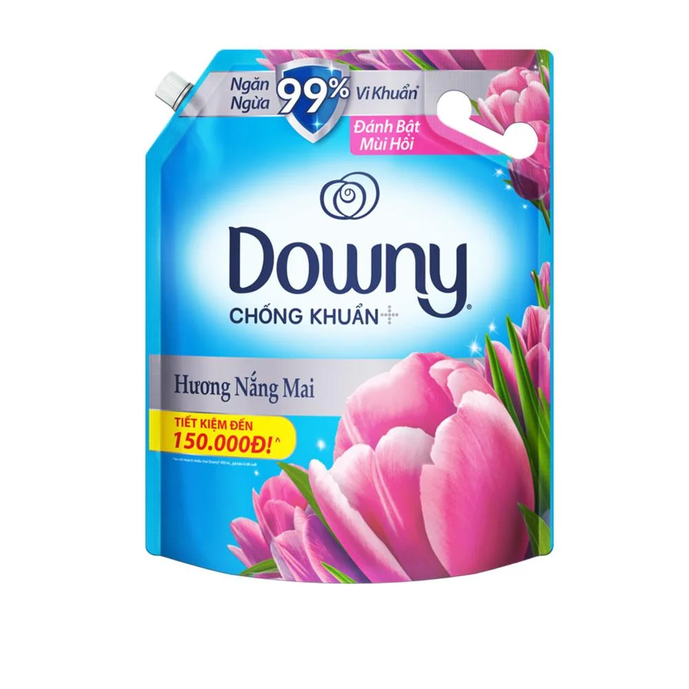 Nước Xả Vải Downy Hương Nắng Mai Túi 3L