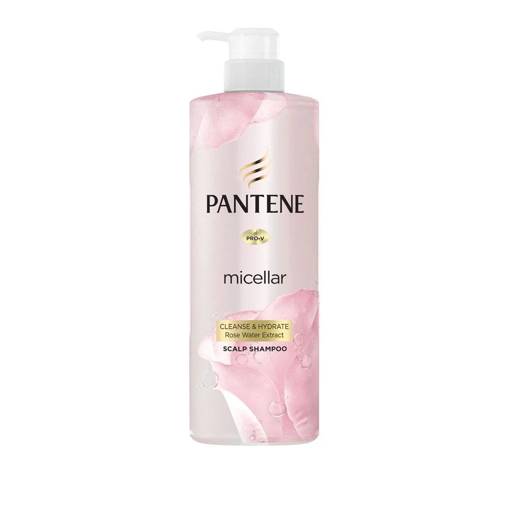 Dầu Xả Pantene Micellar Hương Hoa Hồng Chai 530ml