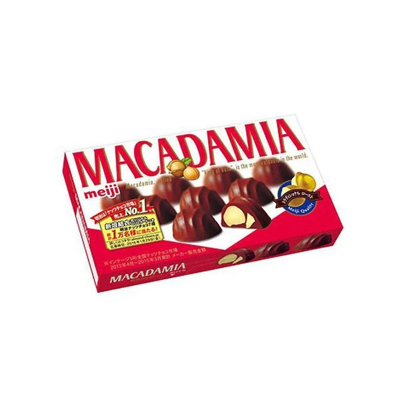Socola Meiji Macadamia 64g CX