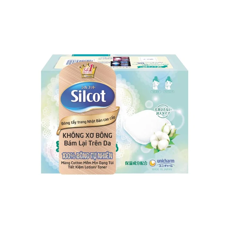 Bông Tẩy Trang Silcot Cao Cấp 66 Miếng
