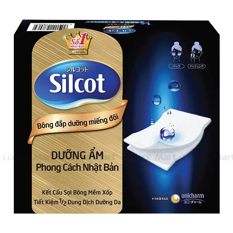 Bông Đắp Dưỡng Silcot Miếng Đôi 40 Miếng