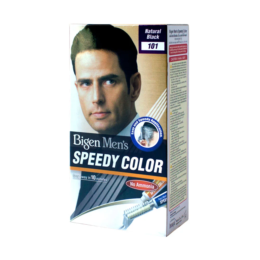 Sản Phẩm Nhuộm Tóc Bigen Speedy 101 Đen 80g