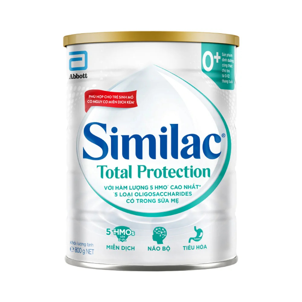 Sản Phẩm Dinh Dưỡng Similac Total Protection 0+ 850g/800g