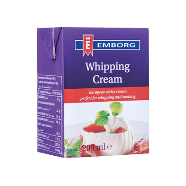 Kem Sữa Tươi Whipping Emborg 200g CX