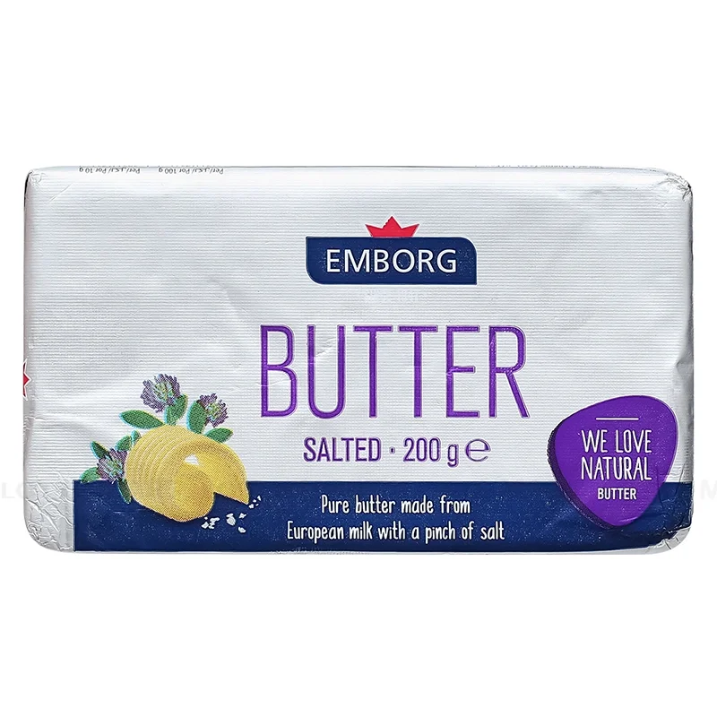 Bơ Mặn Emborg 200g