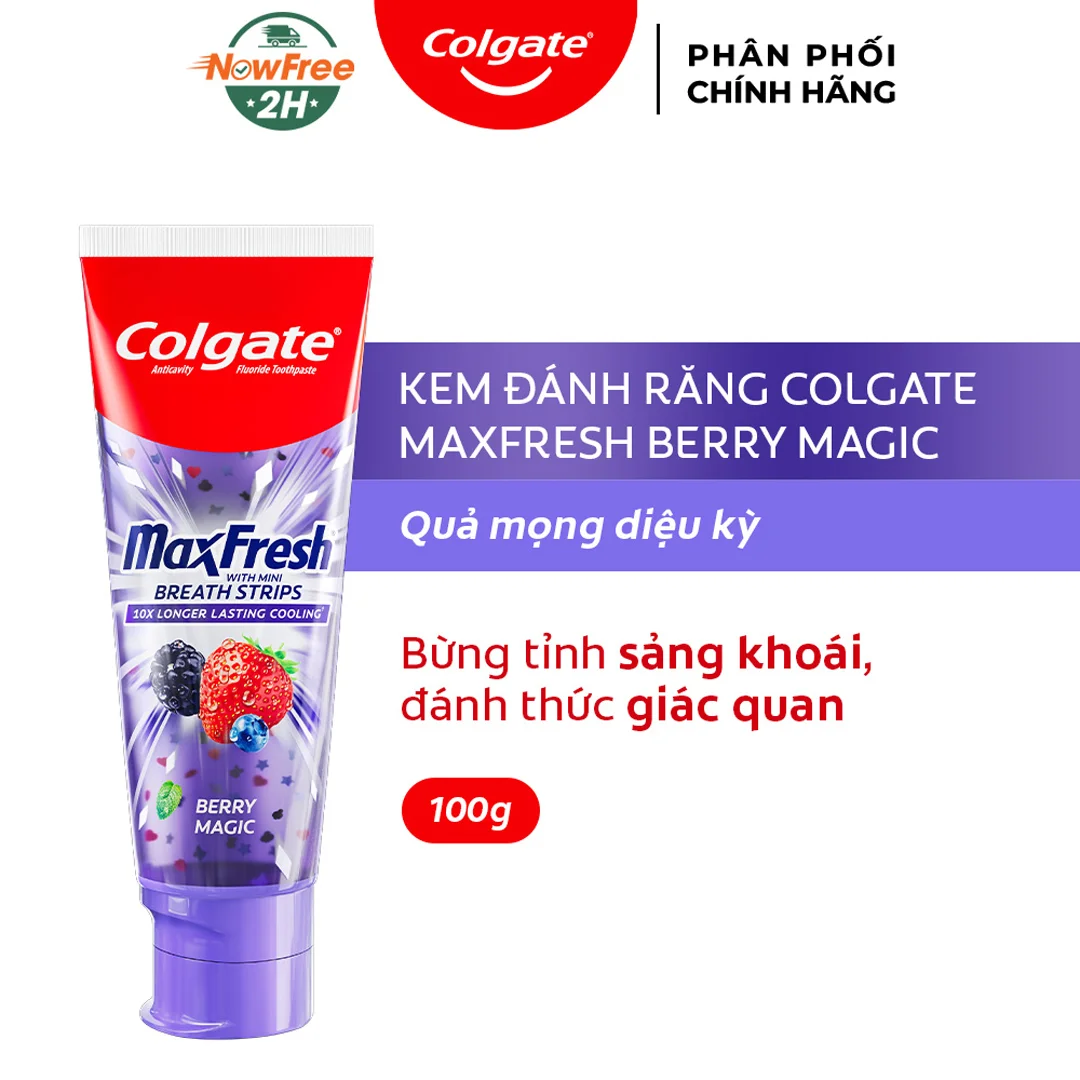 Kem Đánh Răng Colgate Maxfresh Quả Mọng Diệu Kỳ 100g