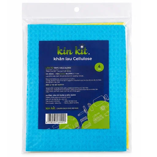 Lốc 3 Khăn Cellulose Kinkit 17x21cm