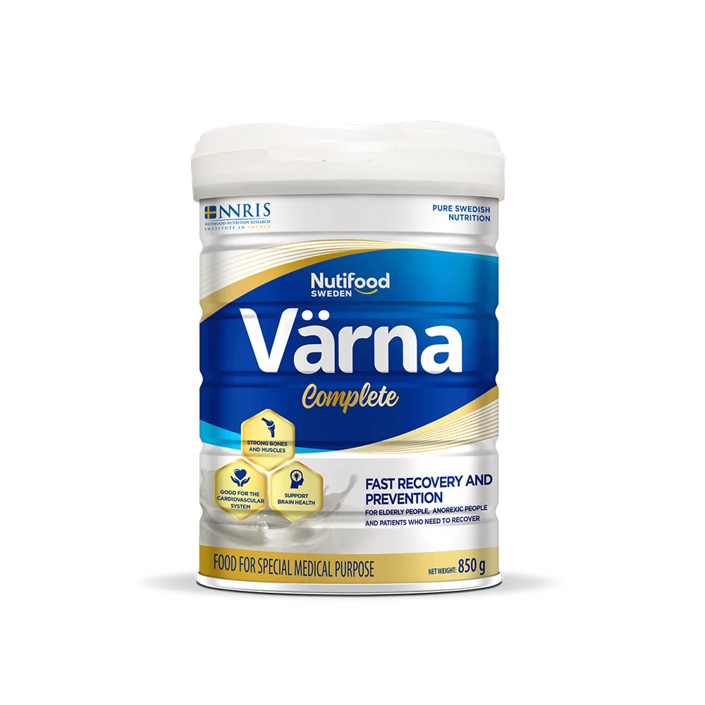 Thực Phấm Dinh Dưỡng Varna Complete Hộp Thiếc 850g