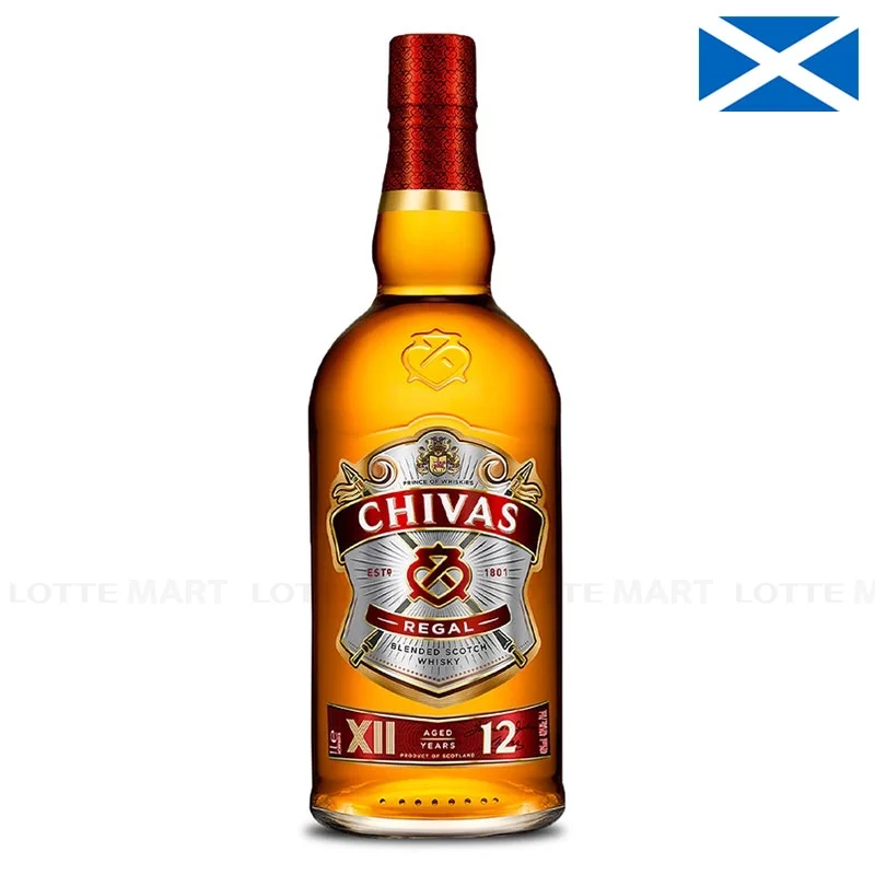 Rượu Whisky Chivas Regal 12 Năm 40% ABV Chai 700ml