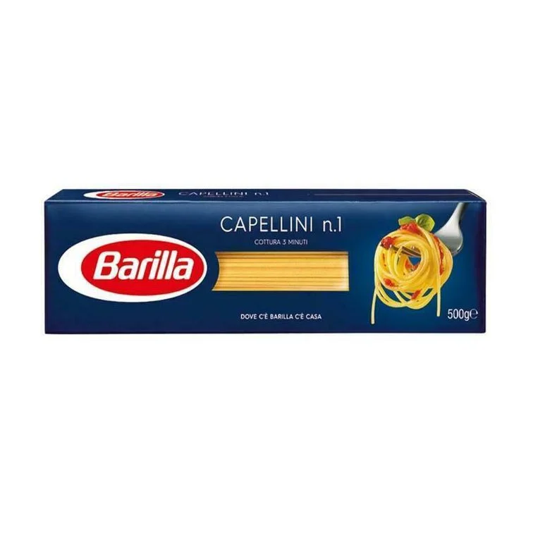 Mì Barilla Sợi Ống Angel Hair Số 1 500g