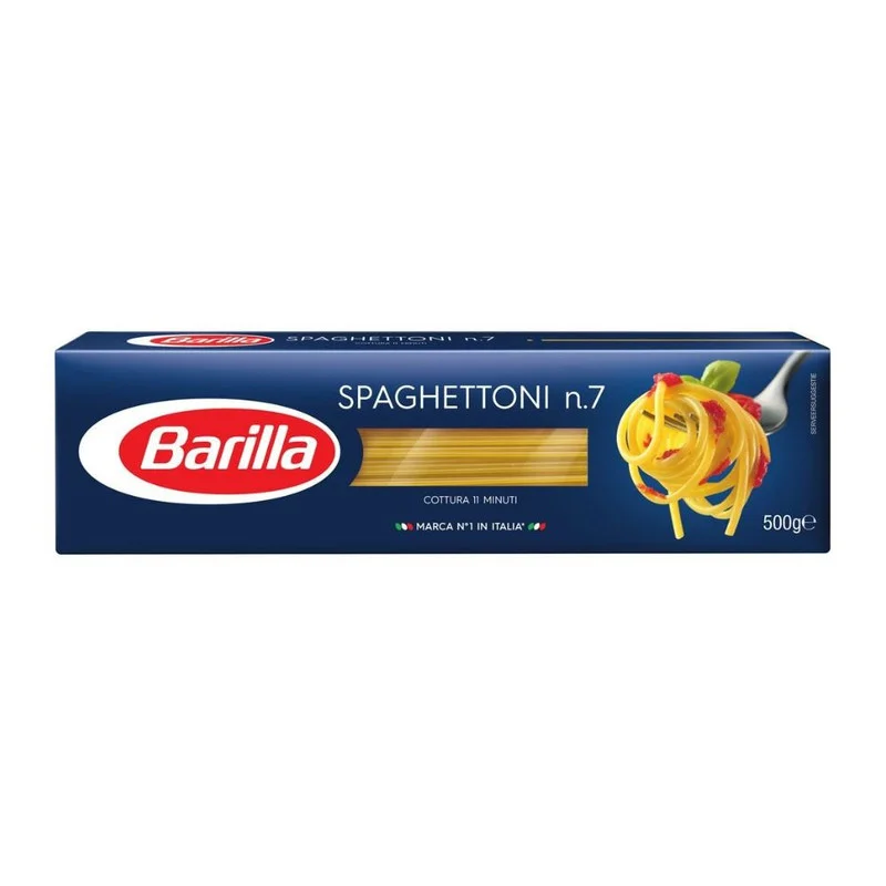 Mì Barilla Spaghettoni Sợi Hình Ống Các Cỡ 500g