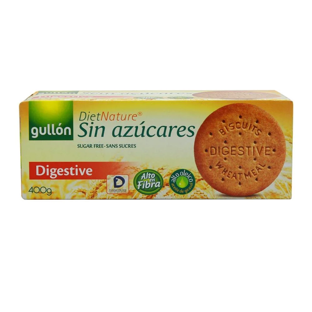 Bánh Digestive Gullon Sin Azucares Không Đường 400g
