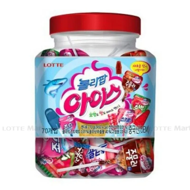 Kẹo Mút Lotte Ice Hũ 660g