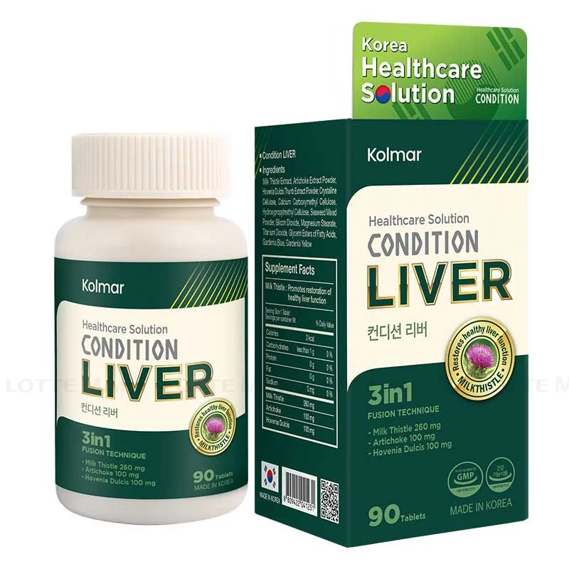 Viên Uống Bảo Vệ Sức Khỏe Kolmar Condition Liver Hộp 90 Viên