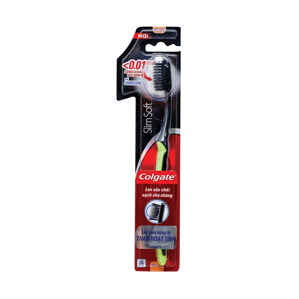 Bàn Chải Đánh Răng Colgate Slimsoft Charcoal