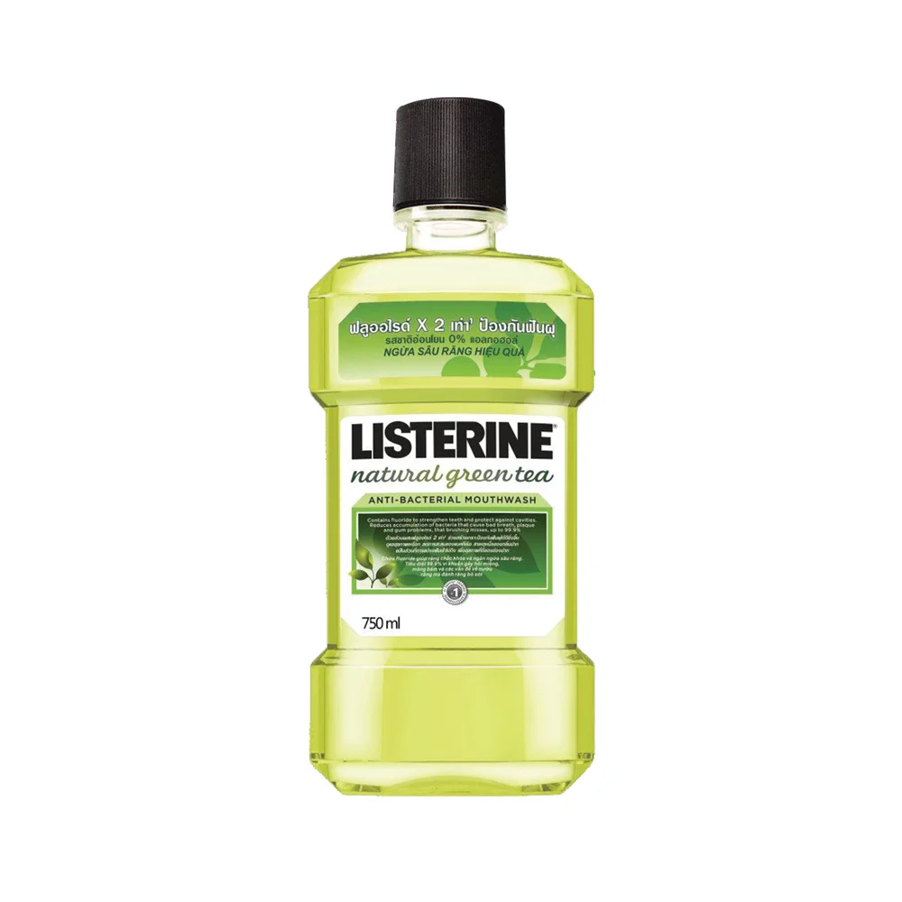 Nước Súc Miệng Listerine Trà Xanh Thiên Nhiên 750ml