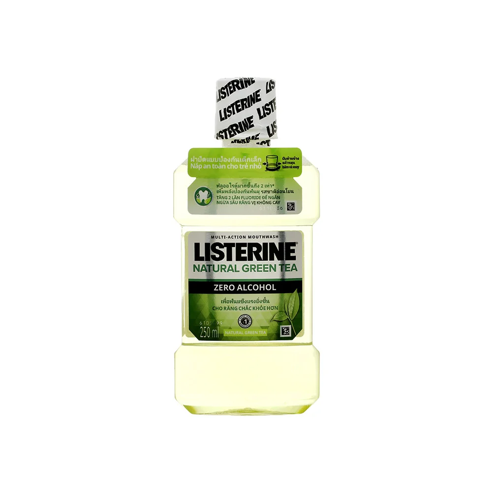 Nước Súc Miệng Listerine Trà Xanh Thiên Nhiên 250ml