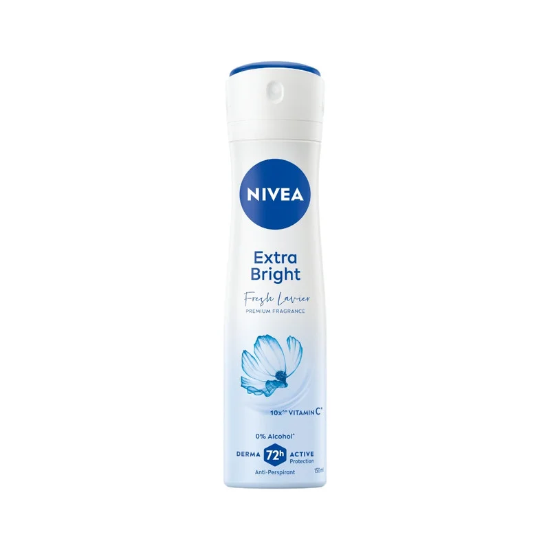 Xịt Khử Mùi Nivea Extra Bright Breeze 150ml