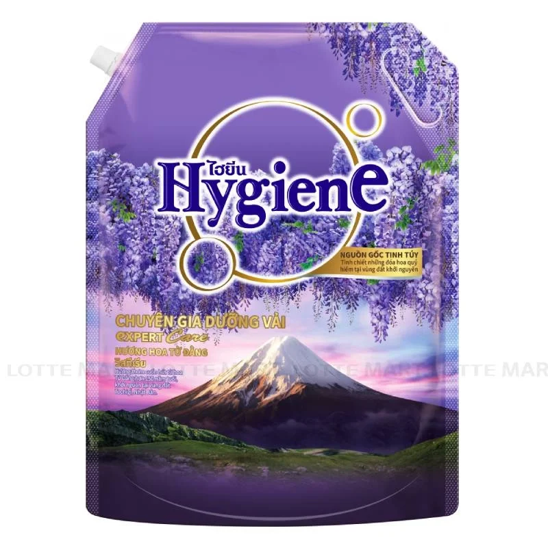 Nước Xả Vải Hygiene Hương Hoa Tử Đằng 3L