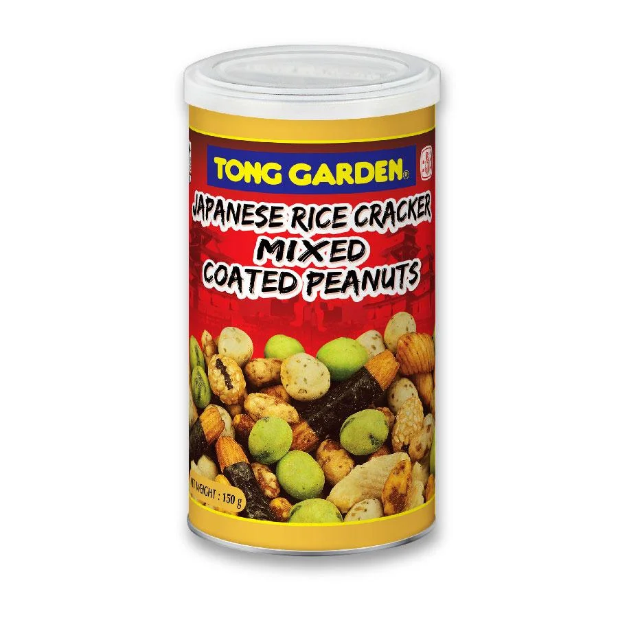 Đậu Phộng Da Cá và Bánh Gạo Tong Garden 150g CX