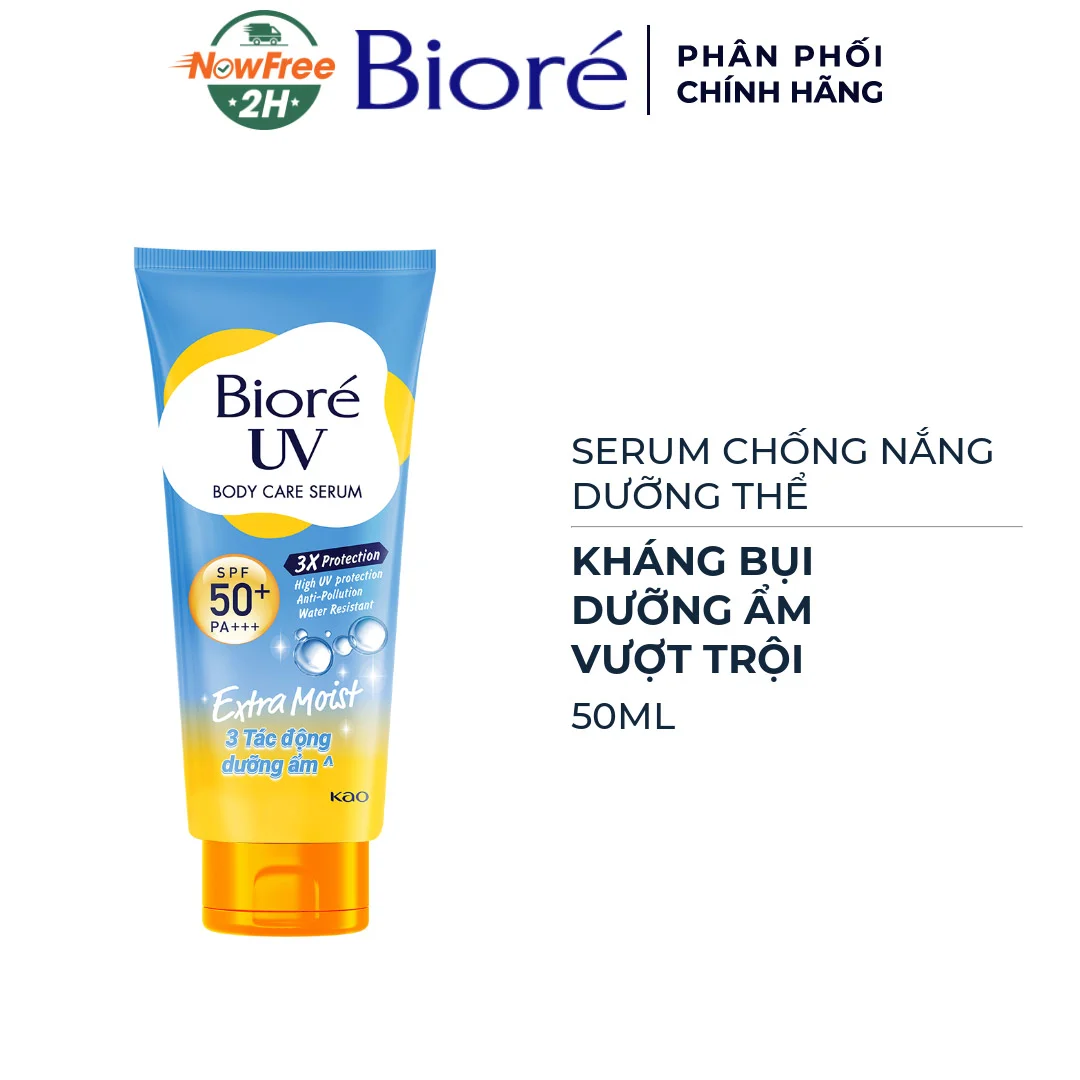 Serum Chống Nắng Dưỡng Thể Bioré Dưỡng Ẩm Vượt Trội 50ml