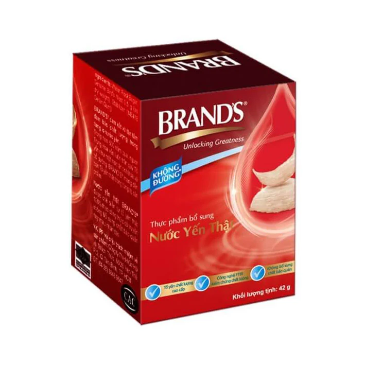 Nước Yến Thật Brand's Không Đường 42g