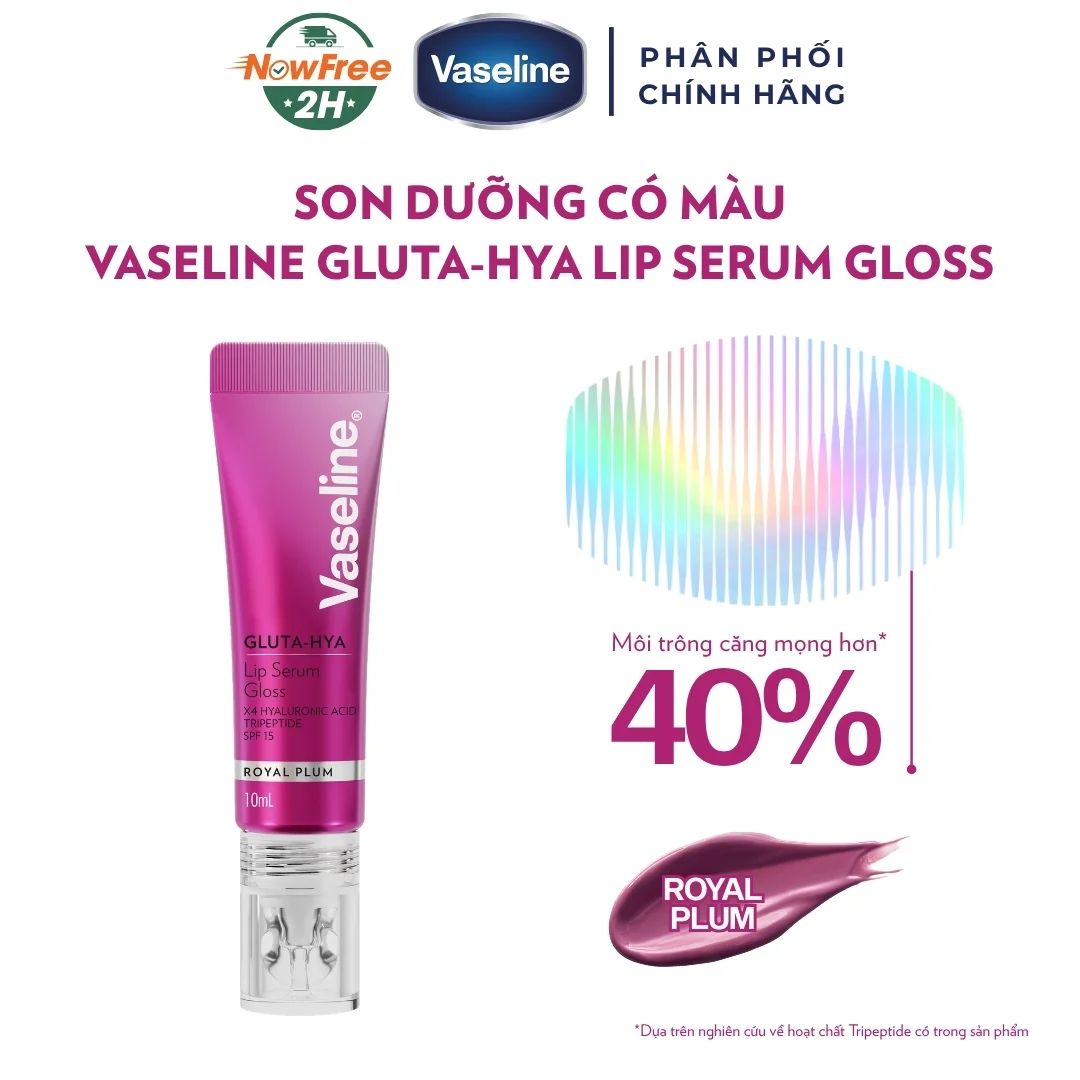 Son Dưỡng Có Màu Vaseline Royal Plum - Tím Mận 10ml