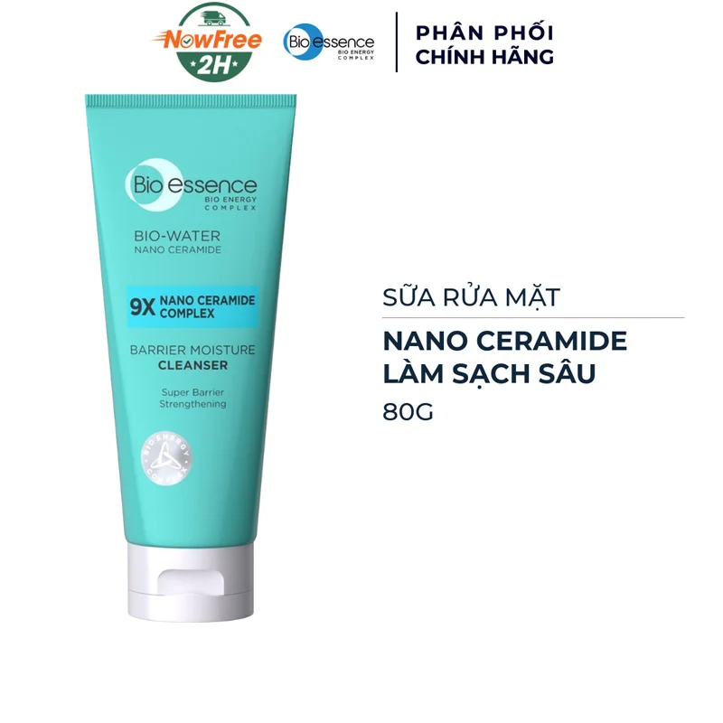 Sữa Rửa Mặt Bio-essence Làm Sạch Sâu 80g