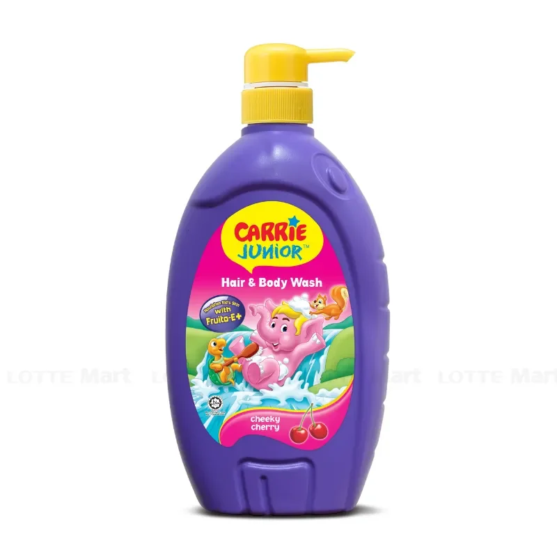 Dầu Tắm Gội Carrie Junior Baby Cherry 700ml (Phù Hợp Với Bé Trên 2 Tuổi)