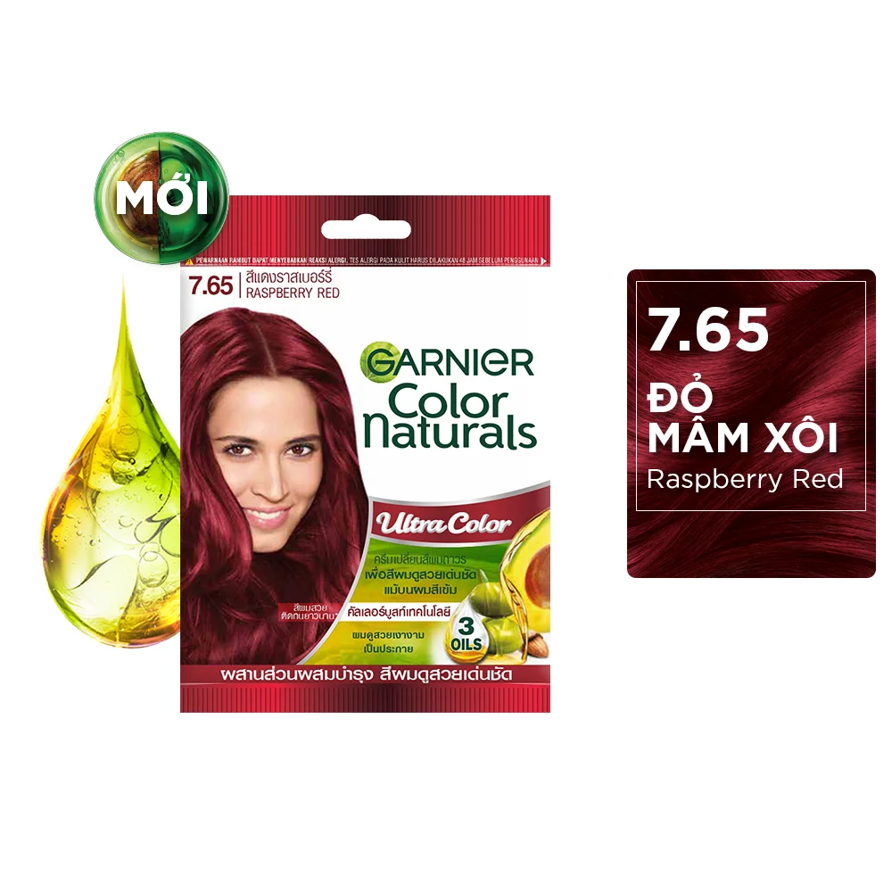 Kem Nhuộm Garnier 7.65 DO Thuan-30ml+30g