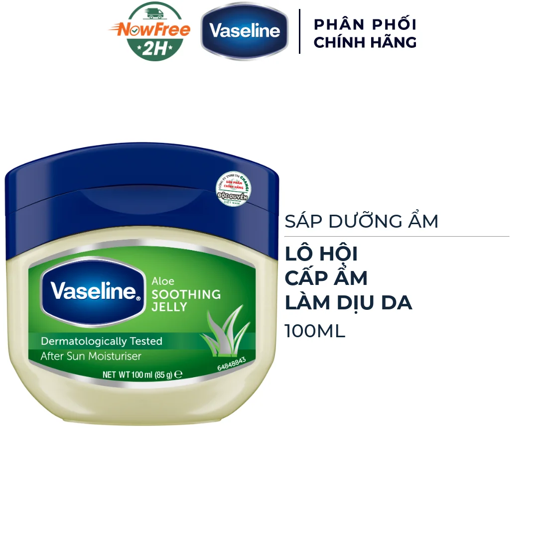 Sáp Dưỡng Ẩm Vaseline Lô Hội 100ml