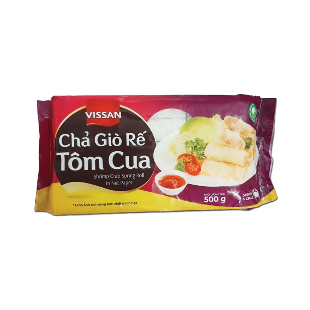 Chả Giò Rế Tôm Cua Vissan 500g