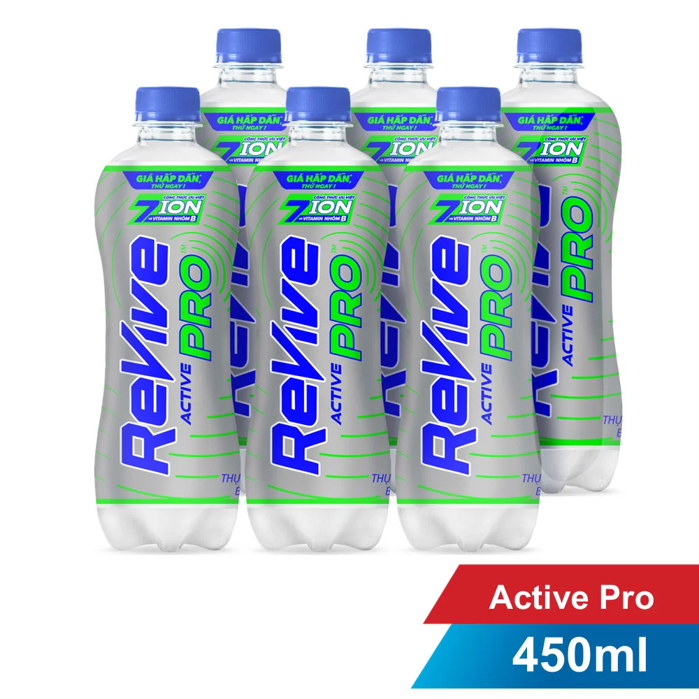Thực Phẩm Bổ Sung Nước Uống Điện Giải Revive 6x450ml