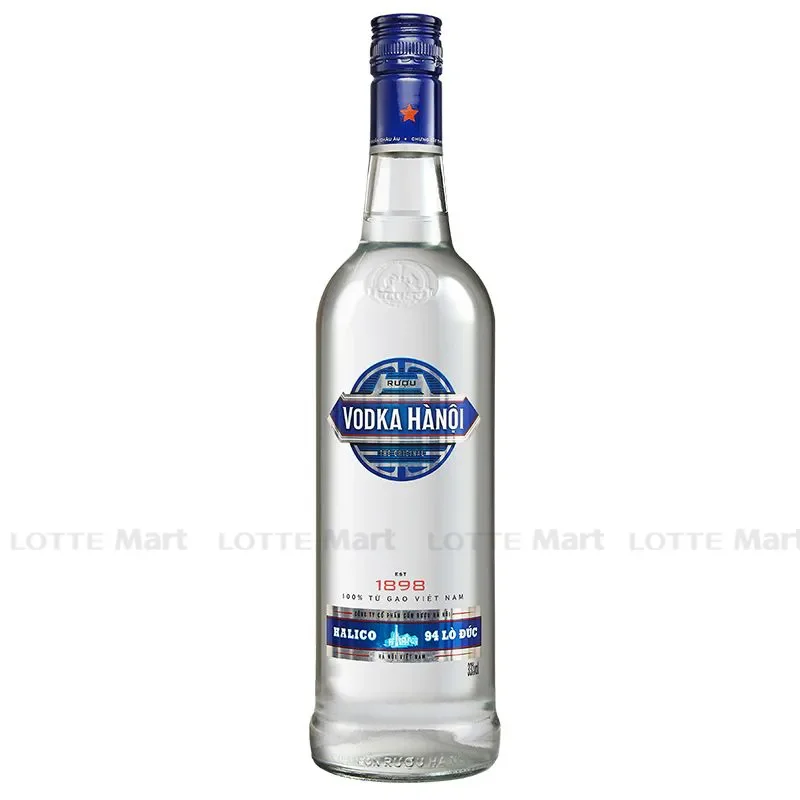 Rượu Vodka Xanh Hà Nội 29.5% ABV Chai 300ml