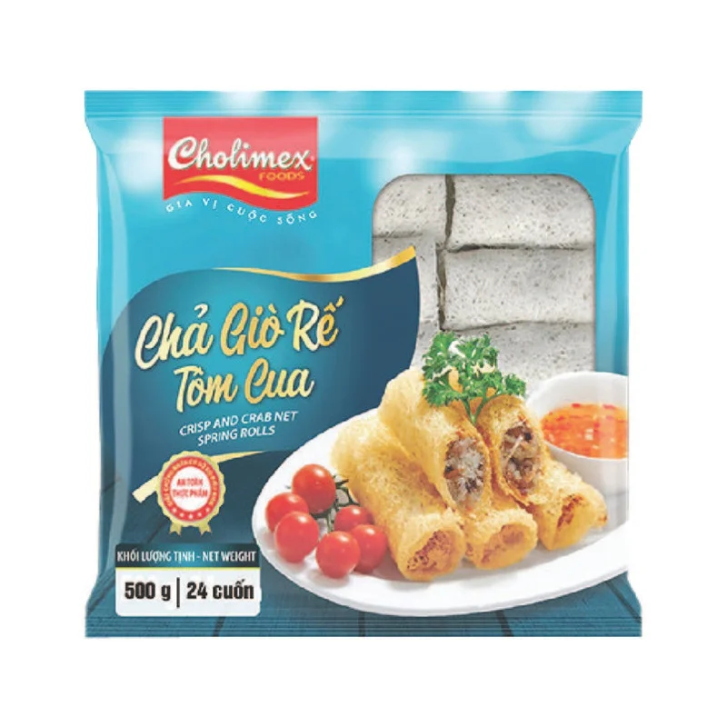 Chả Giò Rế Tôm Cua Cholimex 500g