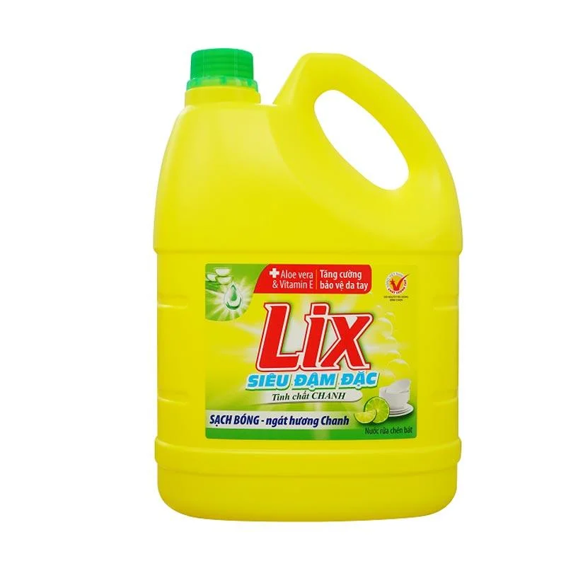 Nước Rửa Chén Lix Siêu Đậm Đặc Chanh 3.6kg/3.5kg