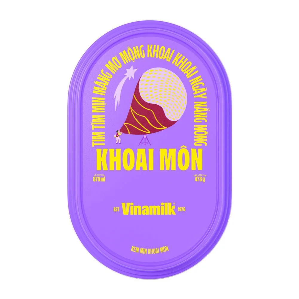 Kem Vinamilk Khoai Môn 870ml