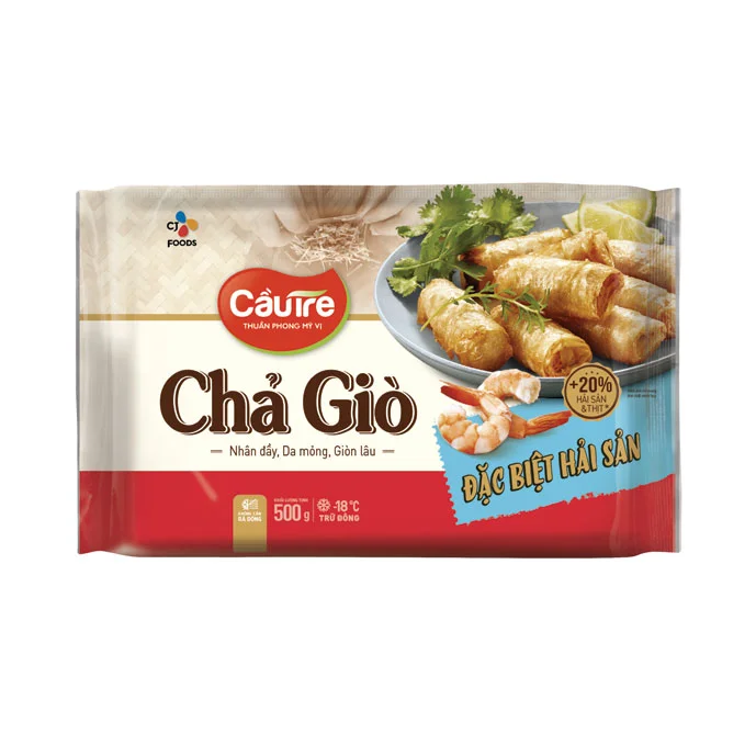Chả Giò Cầu Tre Hải Sản Đặc Biệt Gói 500g