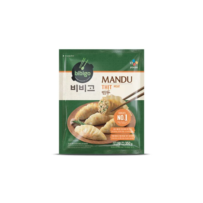 Bánh Mandu Nhân Thịt bibigo CJ 350g