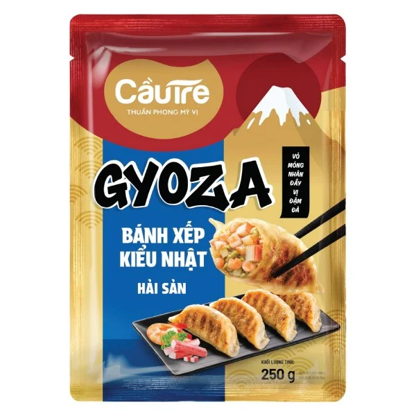 Bánh Xếp Kiểu Nhật Gyoza Cầu Tre Hải Sản Gói 250g