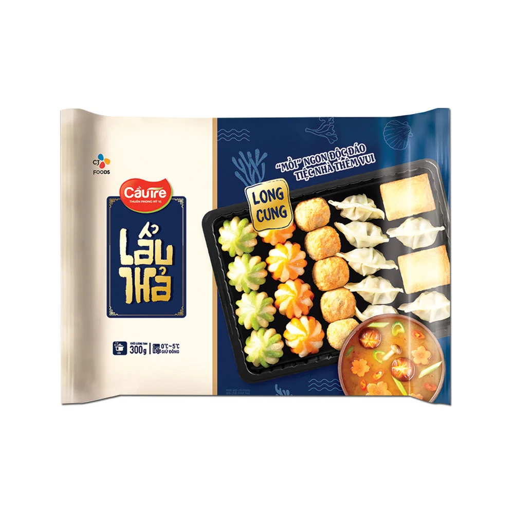 Lẩu Thả Long Cung Cầu Tre Gói 300g