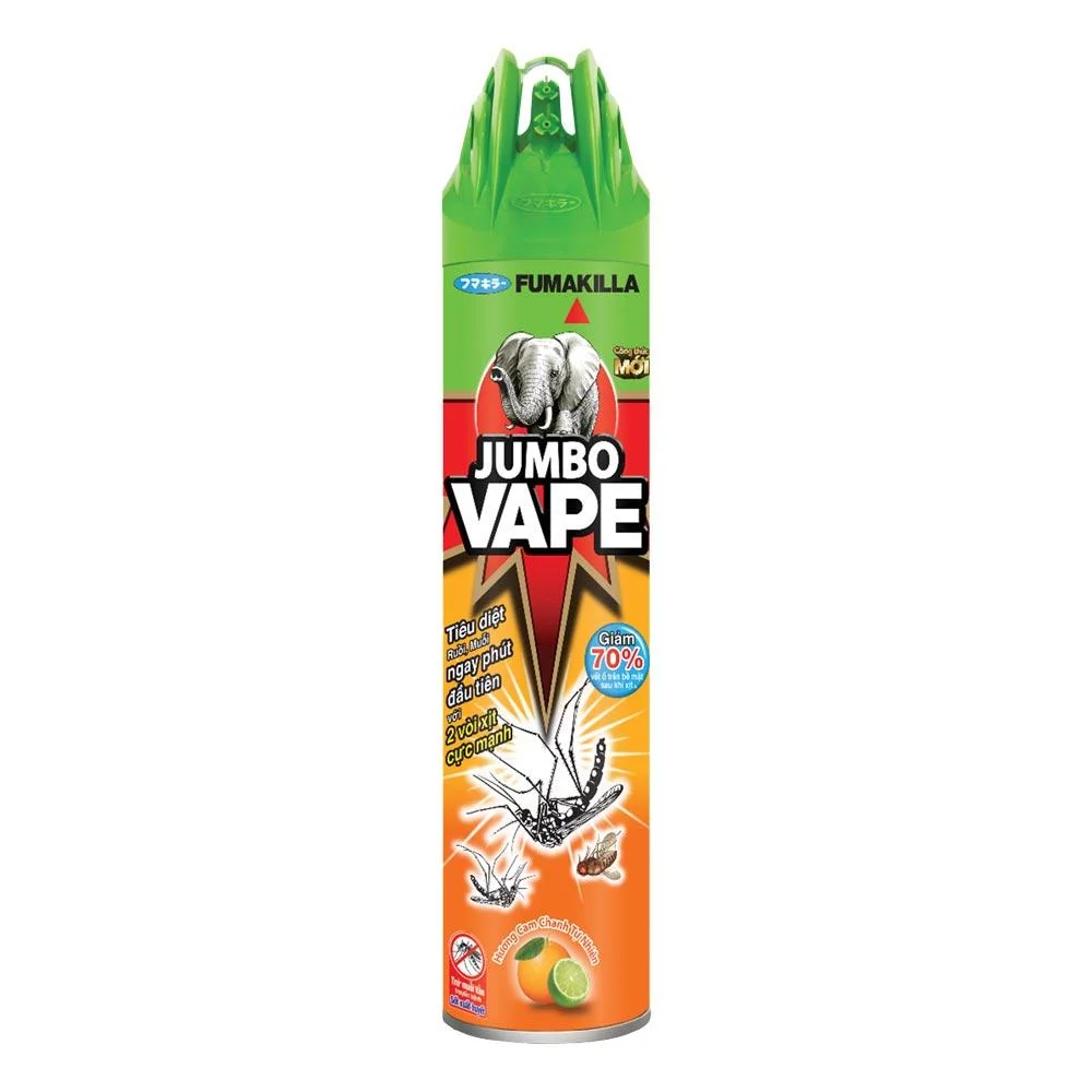 Xịt Muỗi Jumbo VapF9/F10 Cam Chanh 600ml