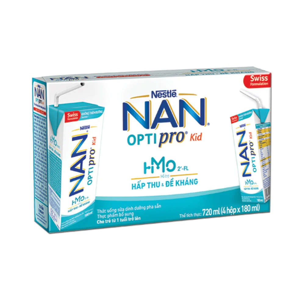 Thực Phẩm Bổ Sung Nan Grow 4x180ml