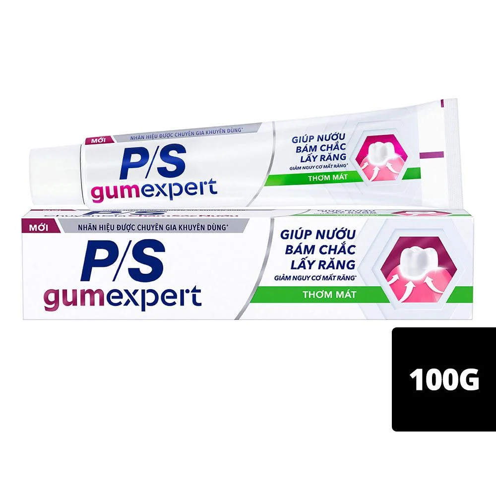 Kem Đánh Răng P/S Gum Expert Chuyên Gia Chăm Sóc Nướu Thơm Mát 100g