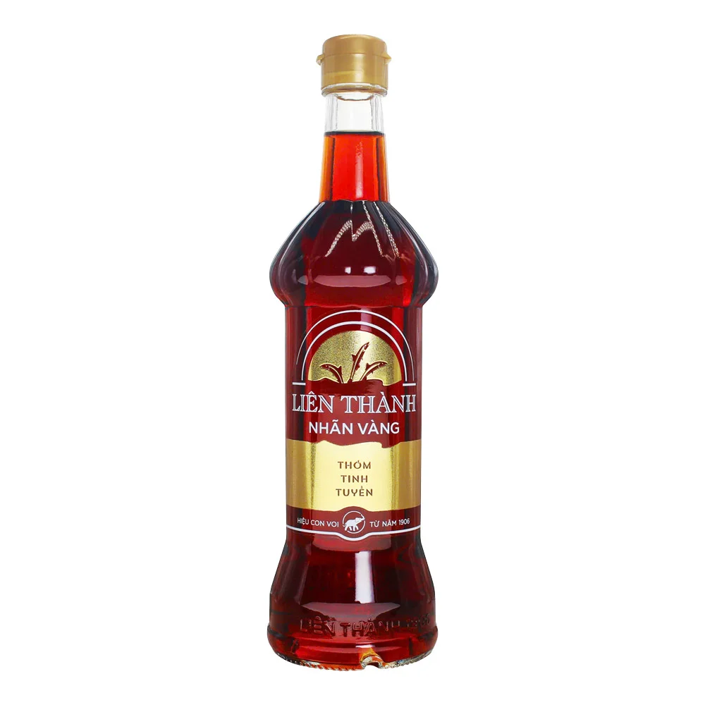 Nước Mắm Liên Thành Nhãn Vàng 35 Độ Đạm Chai 500ml