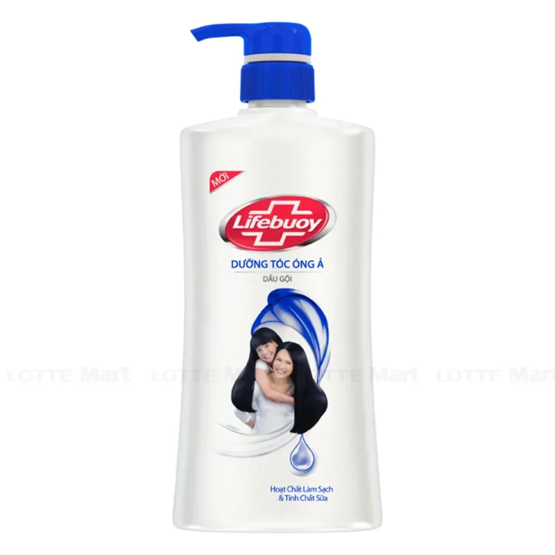 Dầu Gội Lifebuoy Dưỡng Tóc Óng Ả Chai 640g