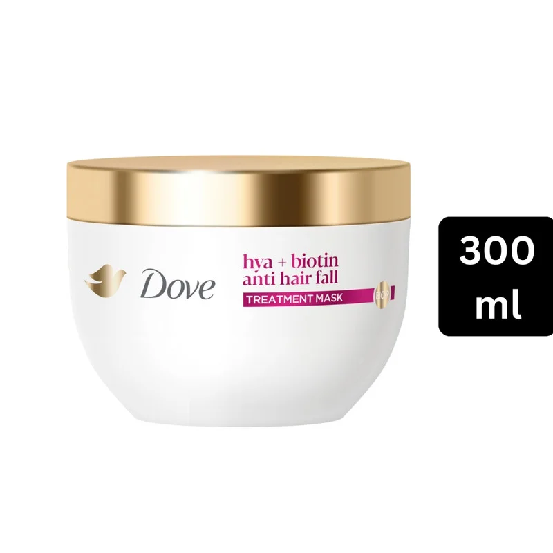 Kem Ủ Dove Ngăn Gãy Rụng Tóc Hyaluronic Acid và Biotin Hũ 300ml
