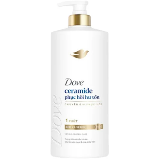 Kem Xả Serum Dove Ceramide Phục Hồi Hư Tổn 600g