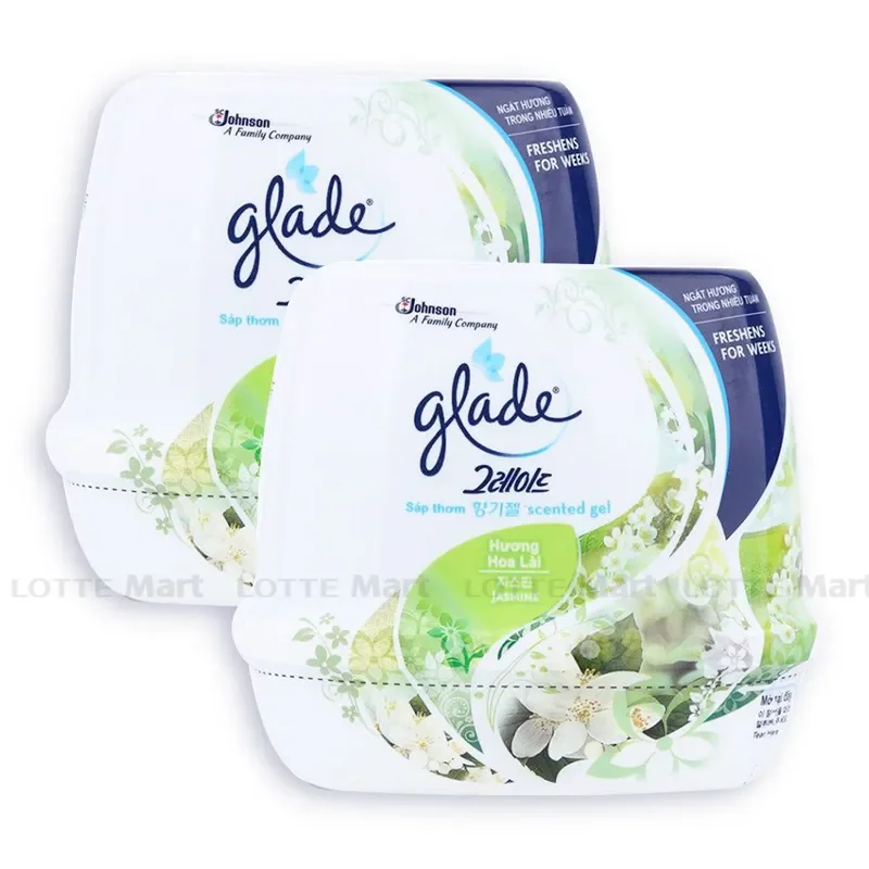 Lô 2 Cái Sáp Thơm Glade Hương Hoa Lài 180g